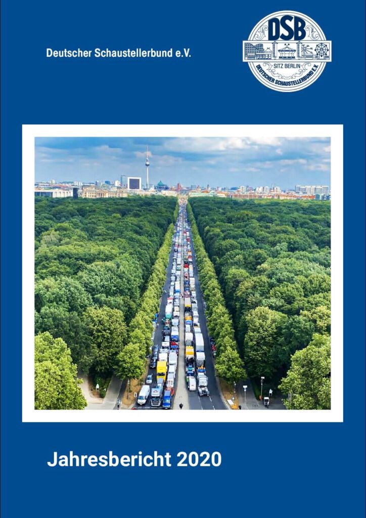 DSB-Jahresbericht 2020 (Titelseite)