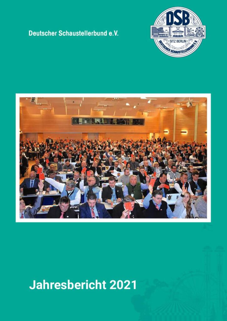 DSB-Jahresbericht 2021 (Titelseite)