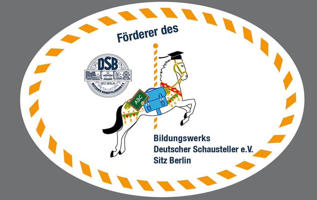 Plakette Förderer des Bildungswerks des Deutschen Schaustellerbunds e.V.